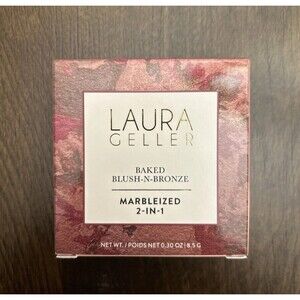 Laura Geller Baked Blush-N-Bronze Marbelized (Tropical Bronze) 0.30oz / 8.5g New
